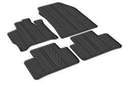 Car mats suitable for Peugeot 308 III SW 2024-> wagon Rubbasol rubber (PEU738FR) (1)